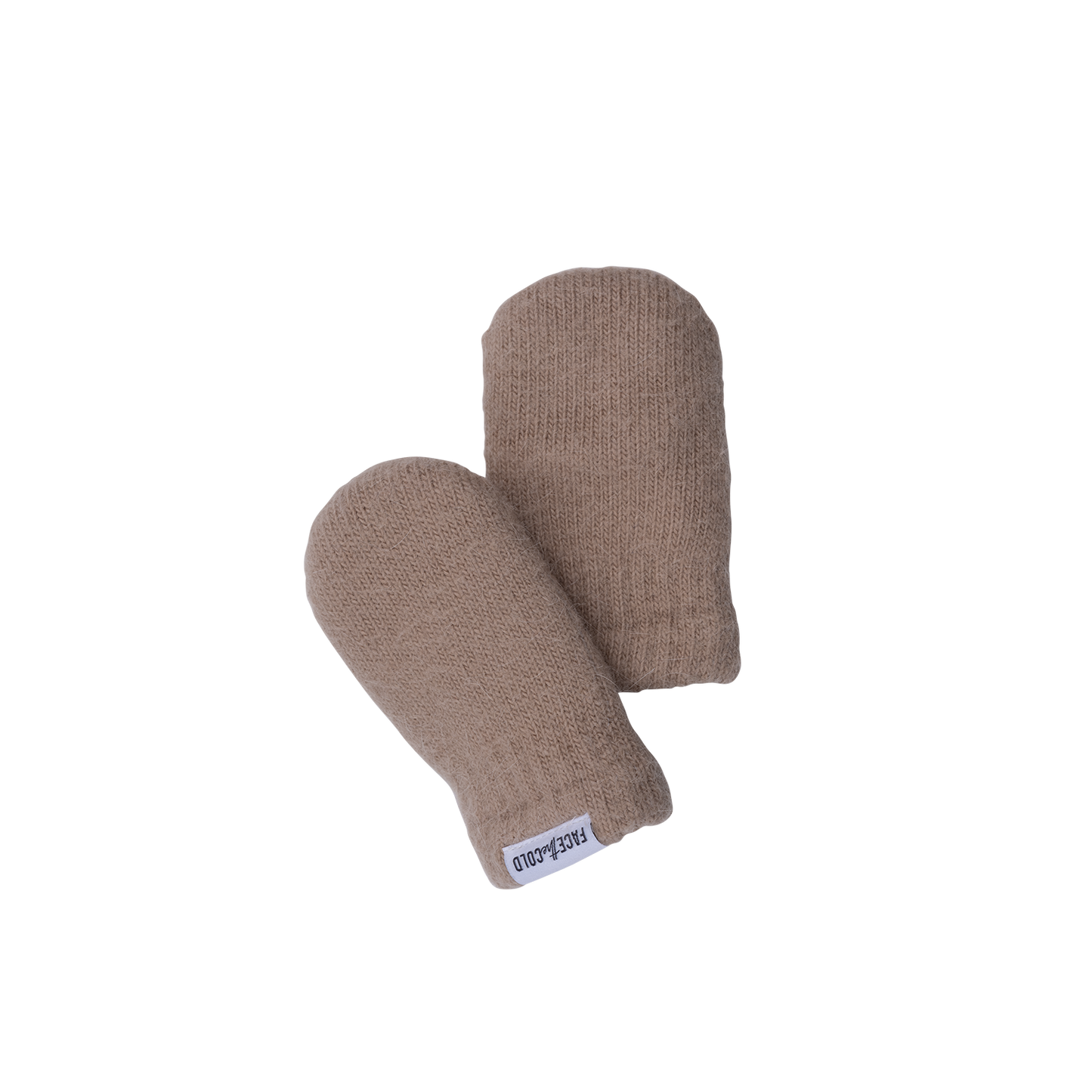 MINN Baby soft double layer knit classic mittens - Beige