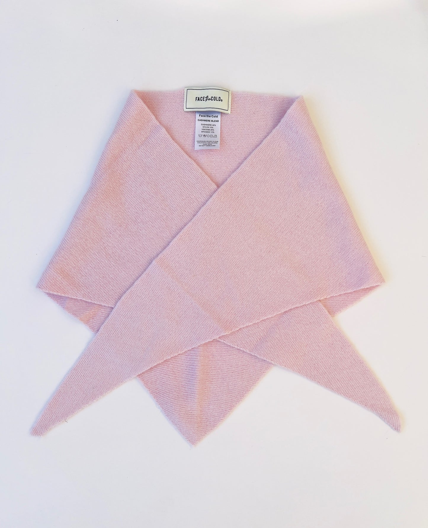 Cashmere blend triangle scarf