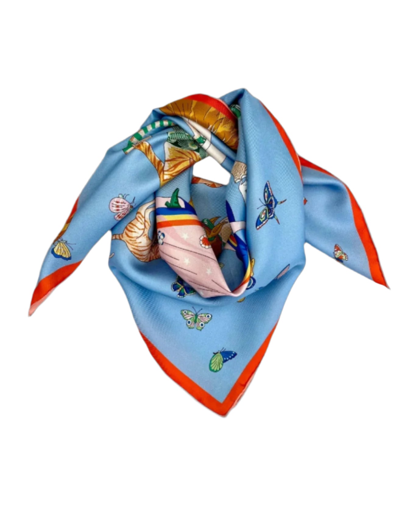 SOMR Summer circus Silk scarf