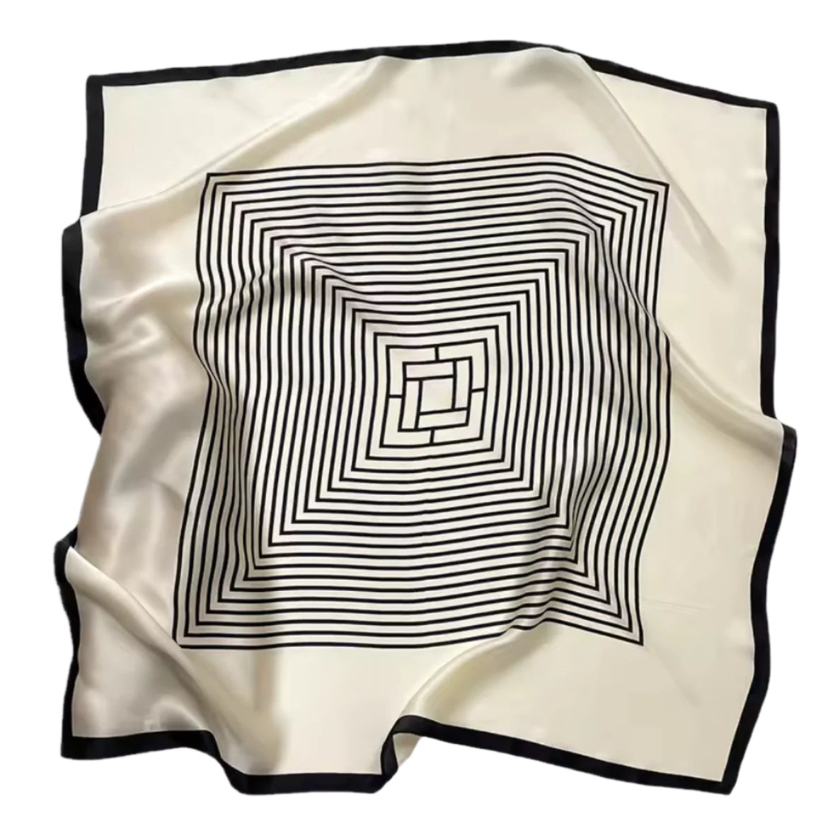 SOMR Stripe Silk scarf