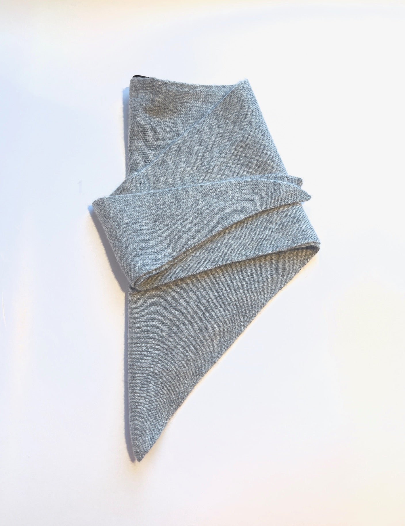 Cashmere blend triangle scarf