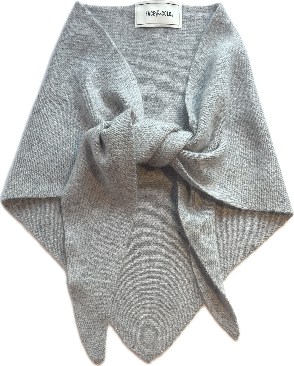 Cashmere blend triangle scarf