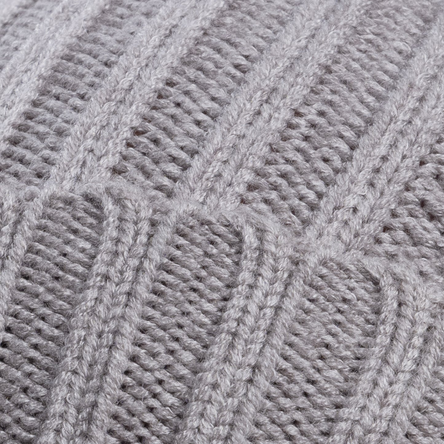 BJØRN Kids double pom pom beanie - Grey