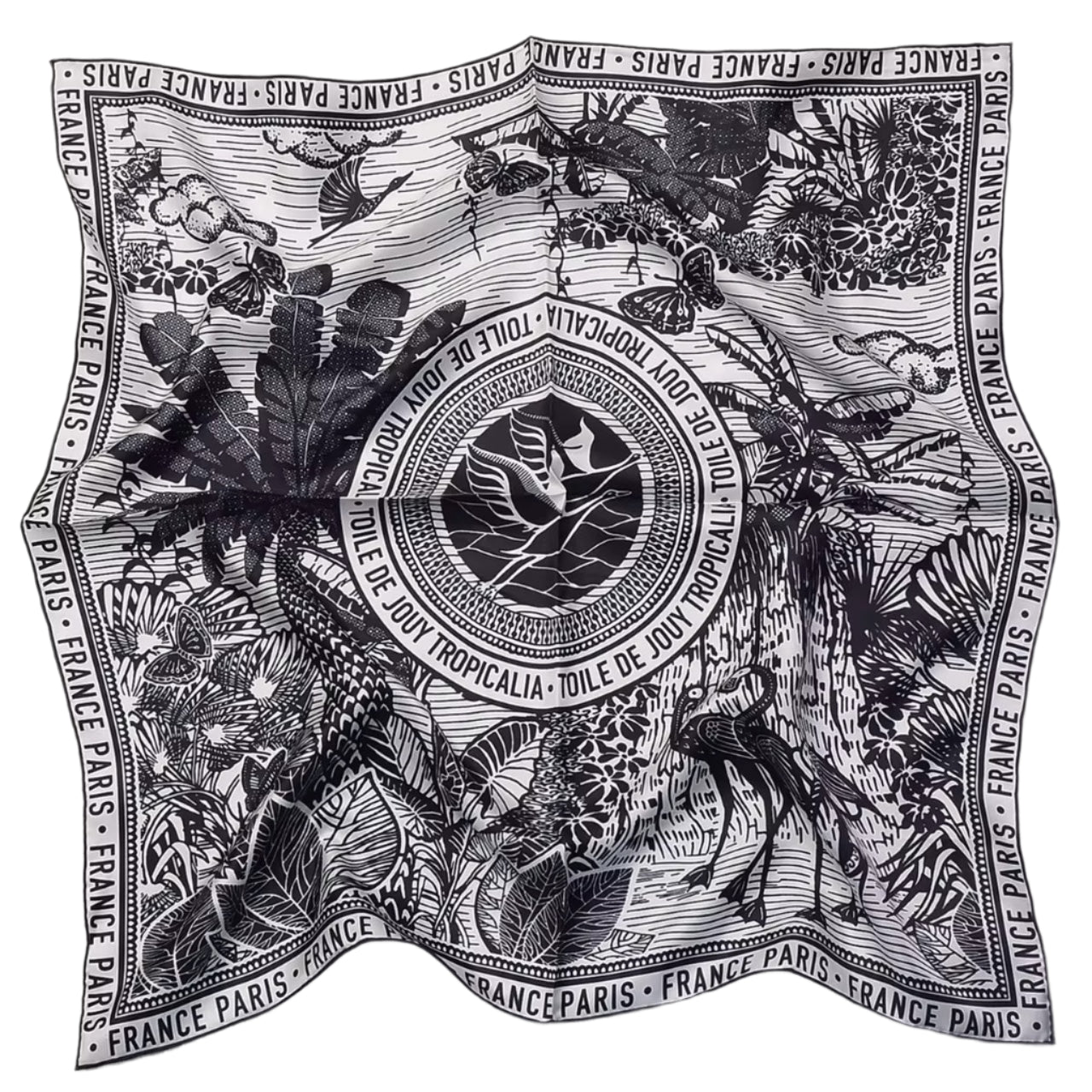 SOMR Tropicalia Silk scarf