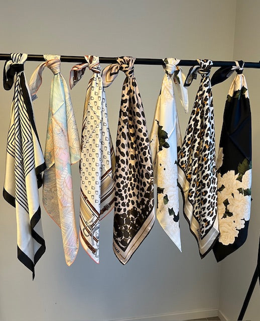 Silk scarves