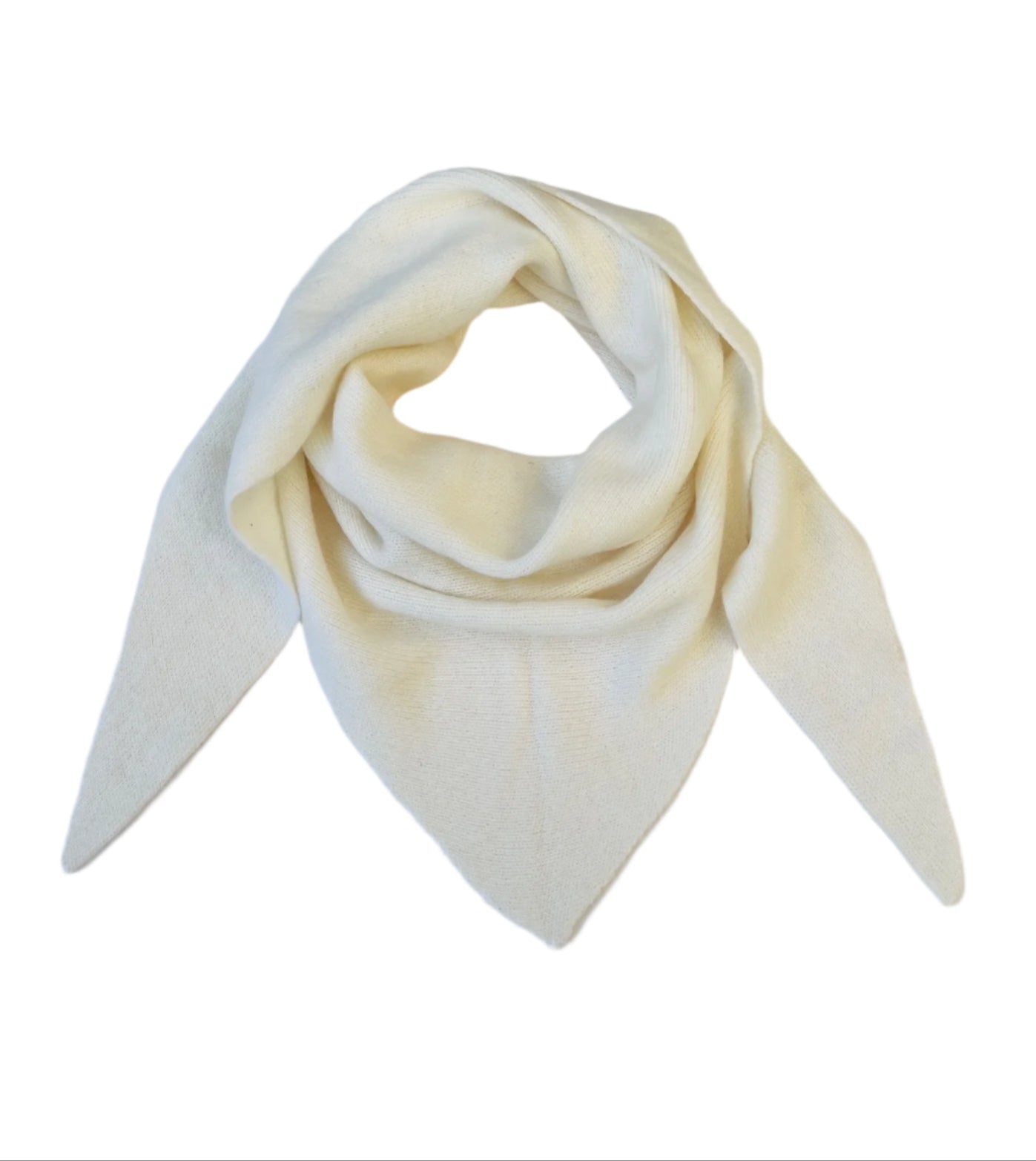 Cashmere blend triangle scarf
