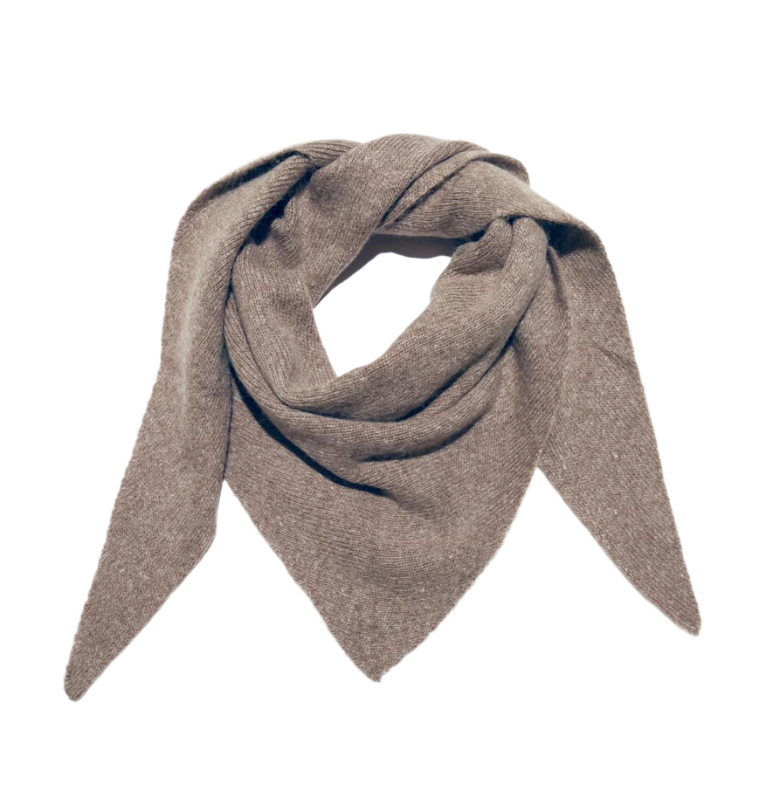 Cashmere blend triangle scarf