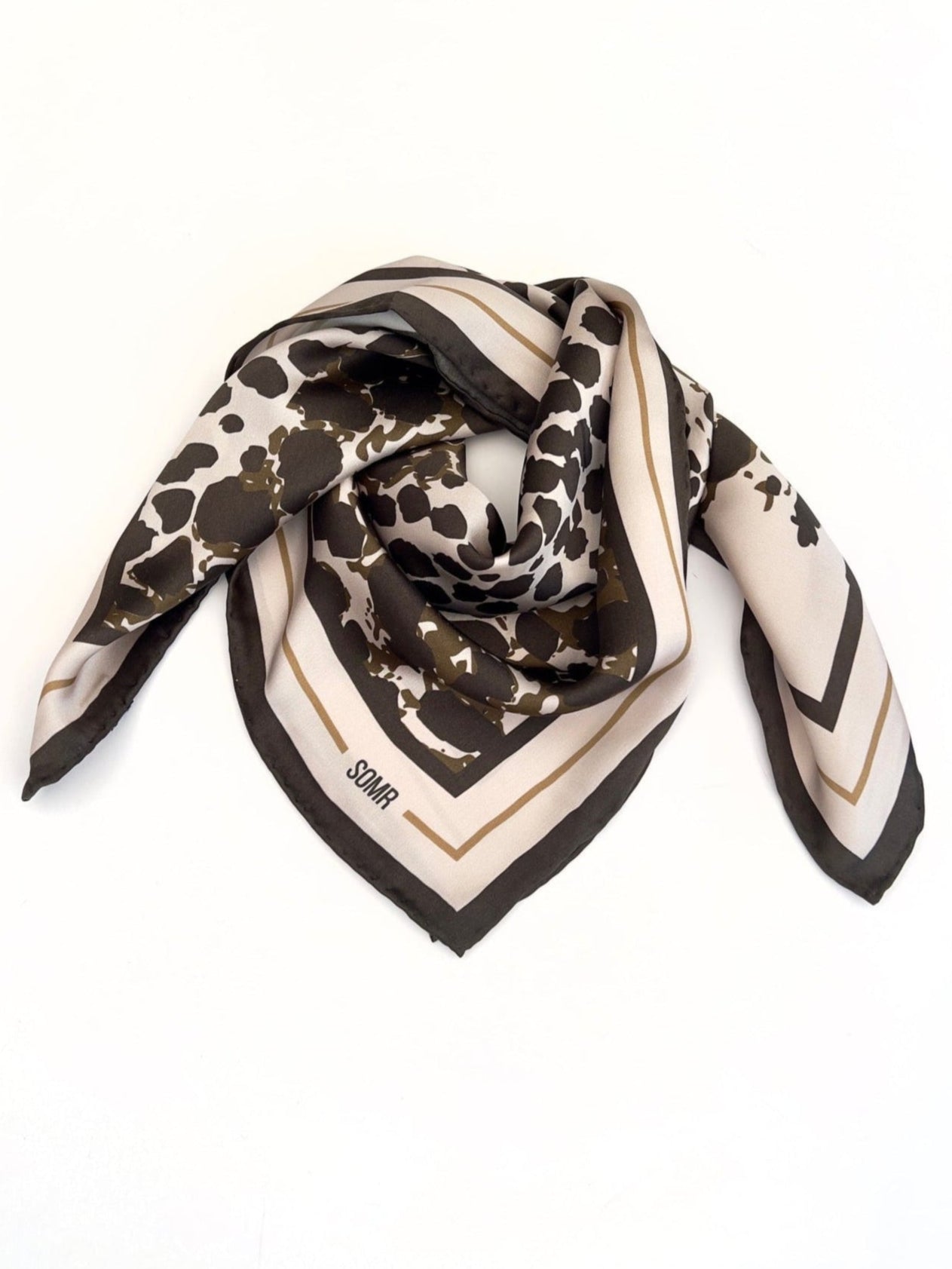 SOMR Animaux Silk scarf