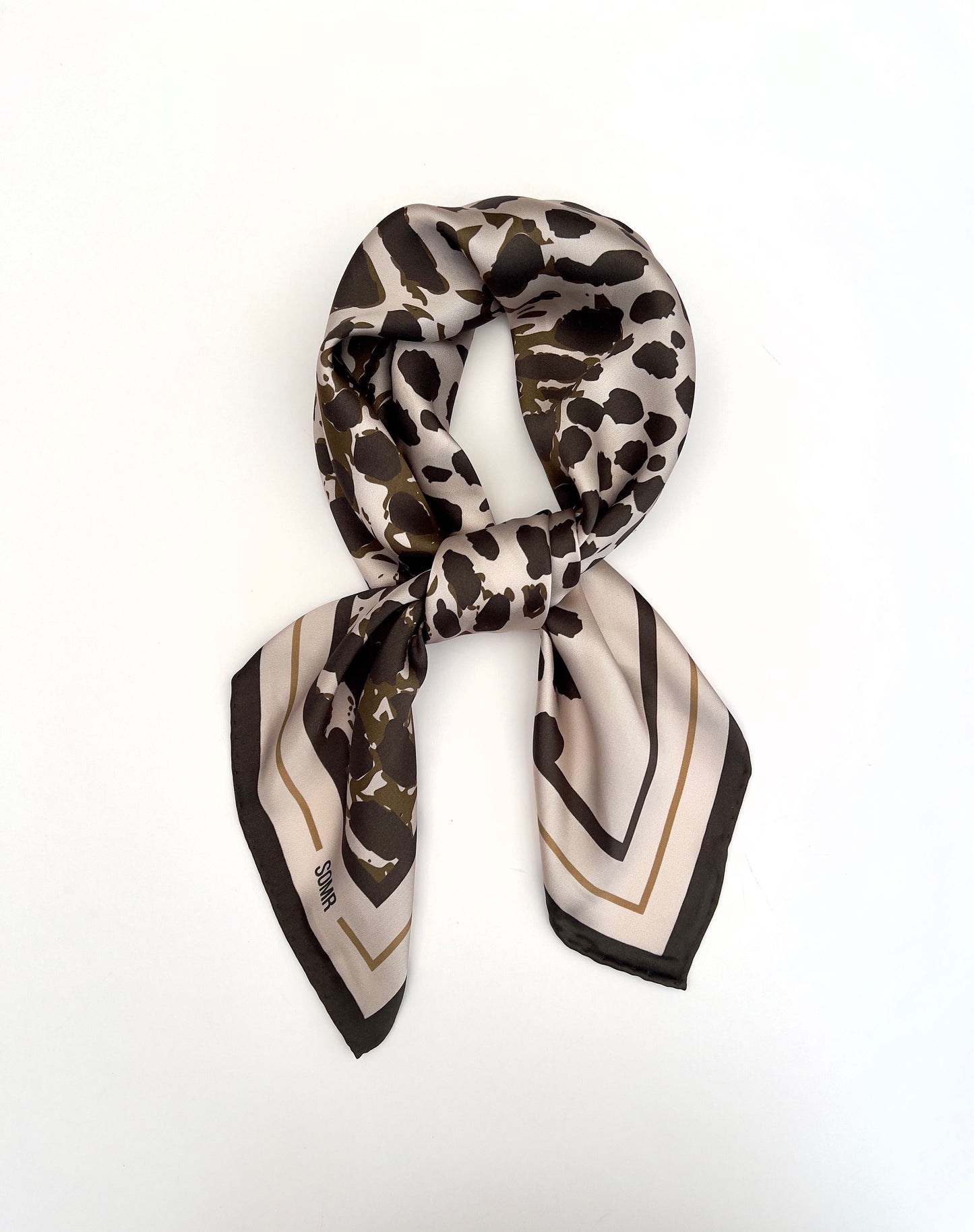 SOMR Animaux Silk scarf