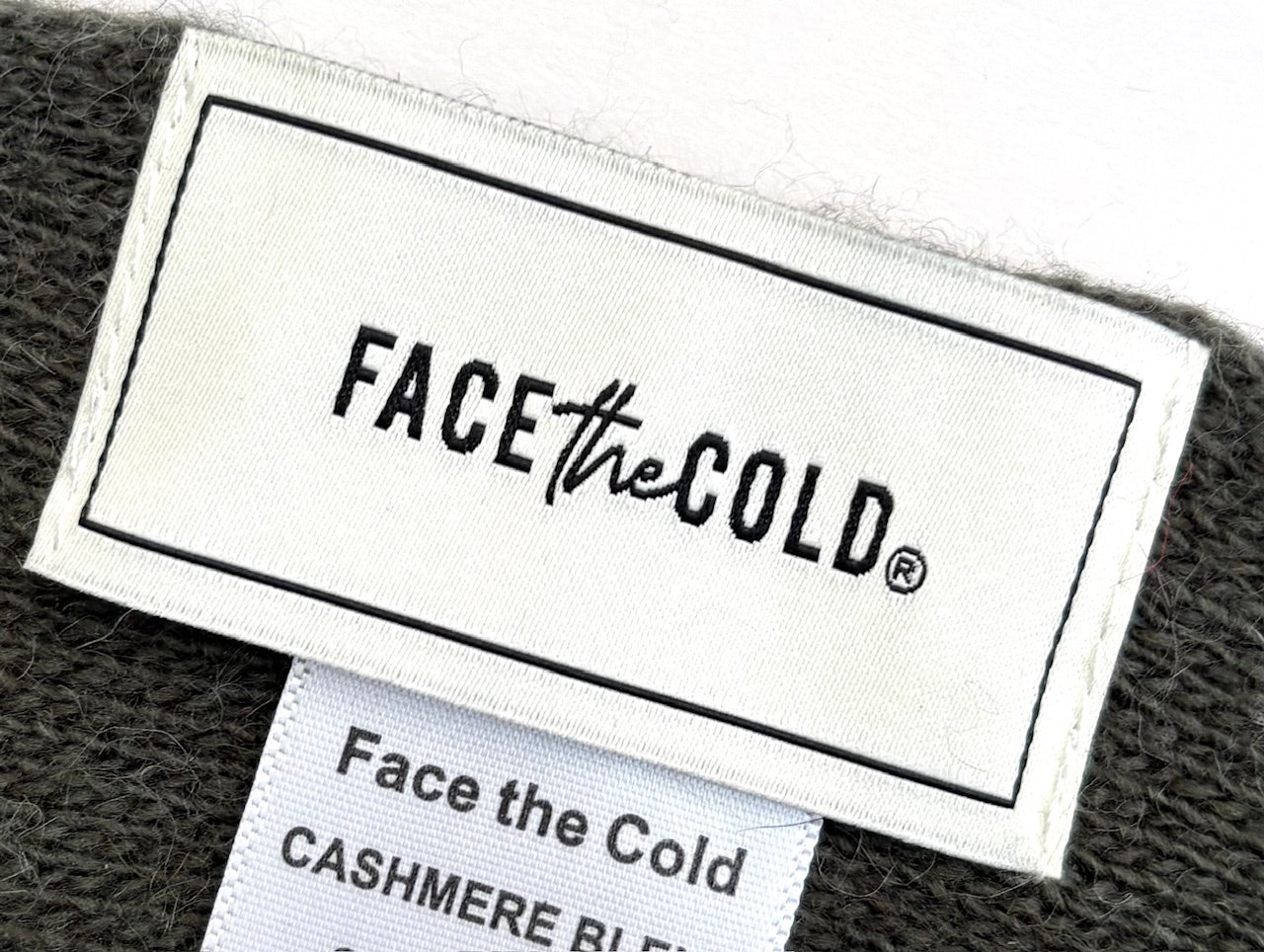 Cashmere blend triangle scarf NEW