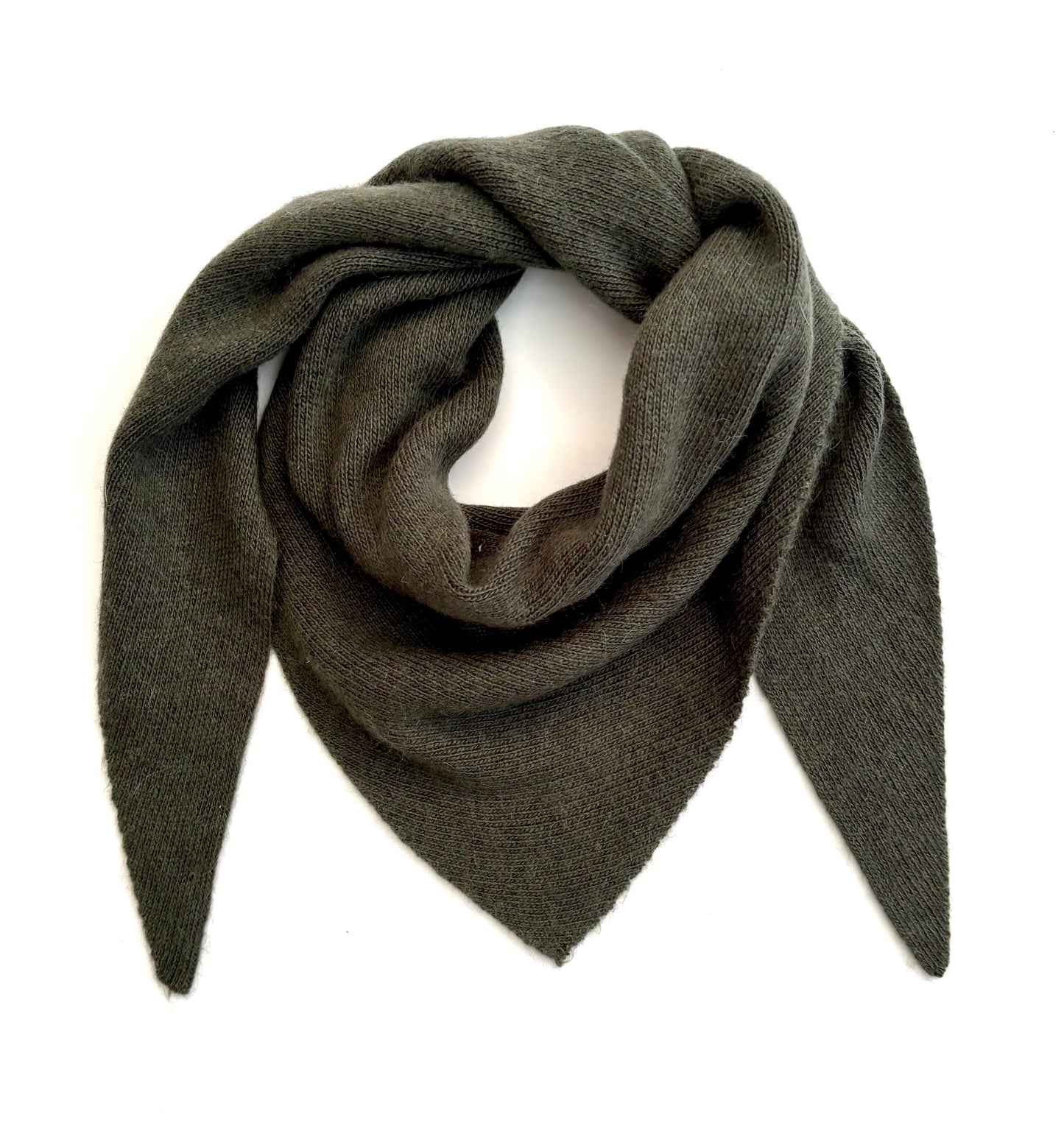 Cashmere blend triangle scarf NEW