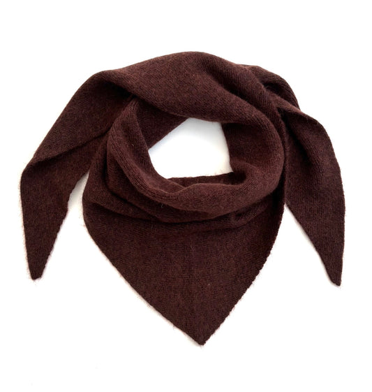 Cashmere blend triangle scarf NEW