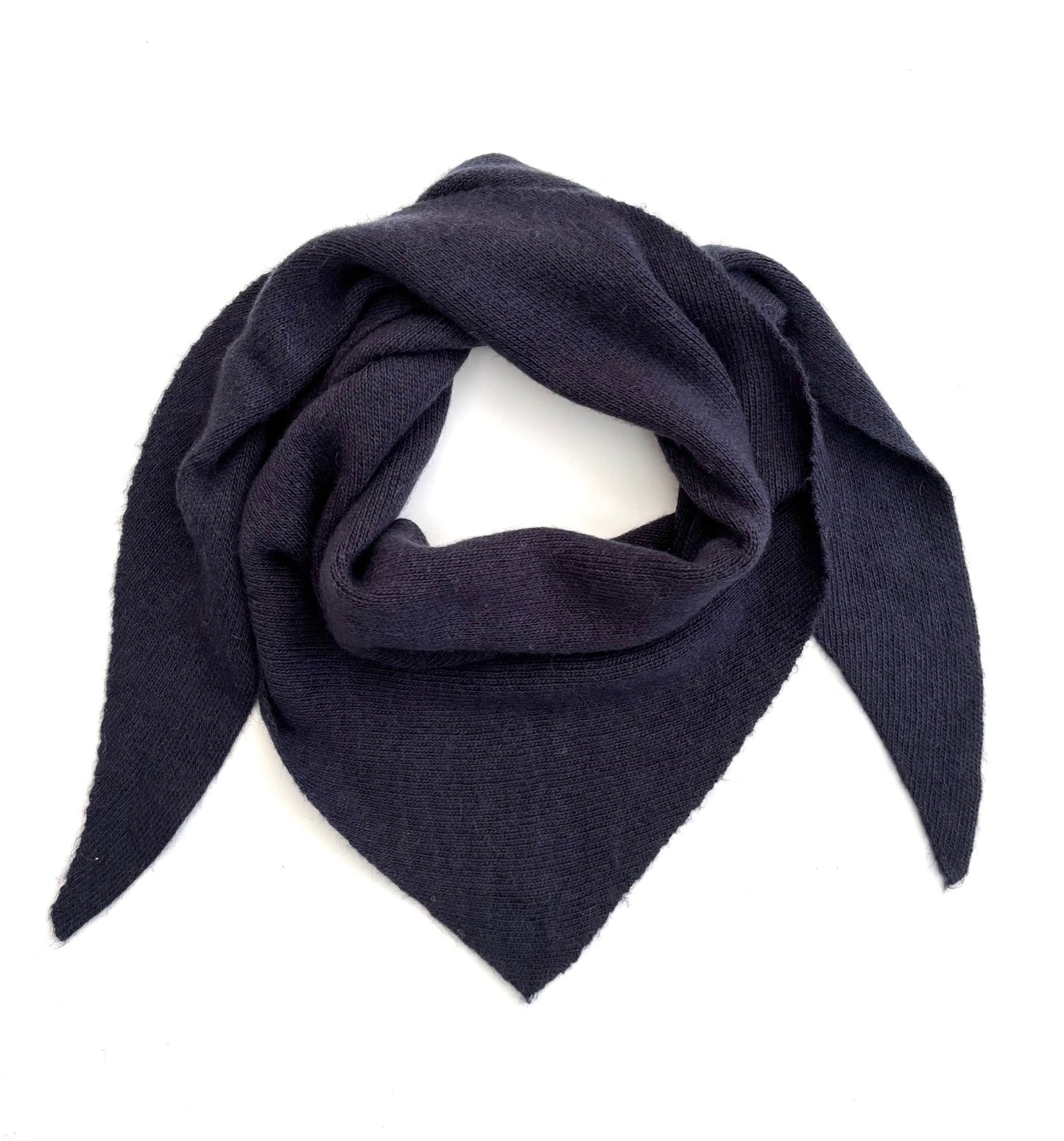 Cashmere blend triangle scarf NEW