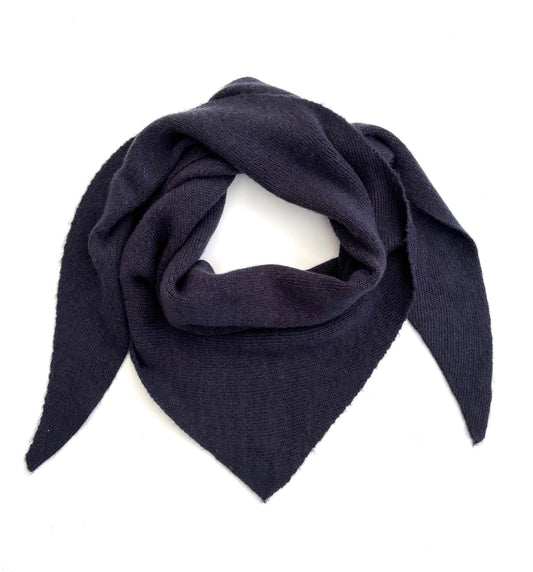 Cashmere blend triangle scarf NEW