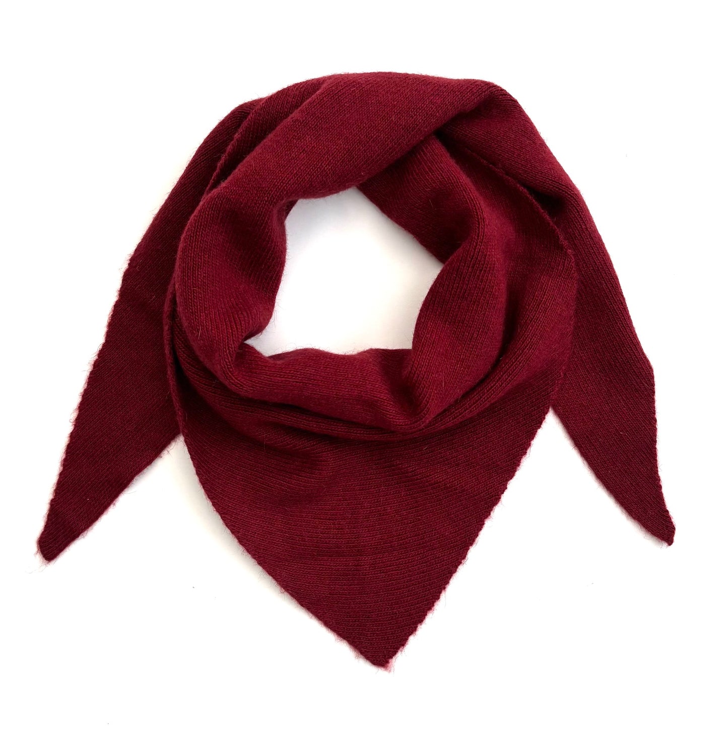 Cashmere blend triangle scarf NEW