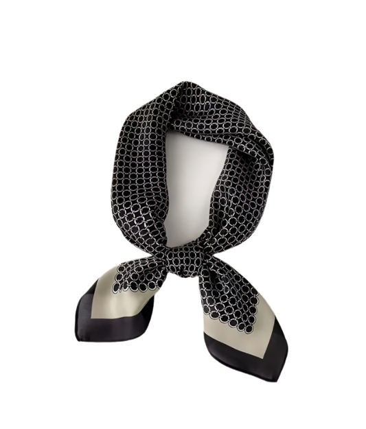 SOMR Geo Satin scarf